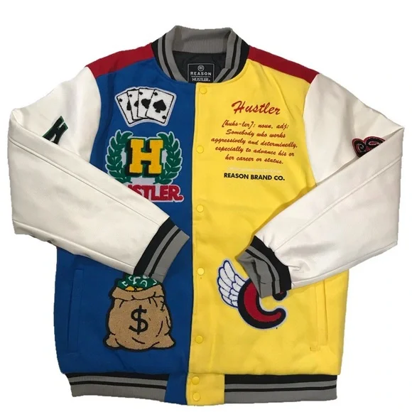 REASON BRAND × Hustler  スタジャン 3XL Reason | Jackets & Coats | Mens Reason X Hustler Varsity